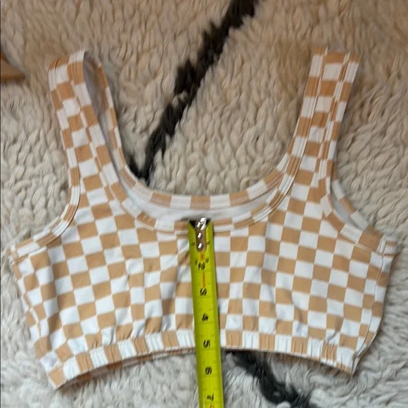 ARQ Checkered Full Coverage Bra - Picture 12 of 17
